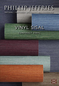 Phillip Jeffries Vinyl Sisal Wallpaper